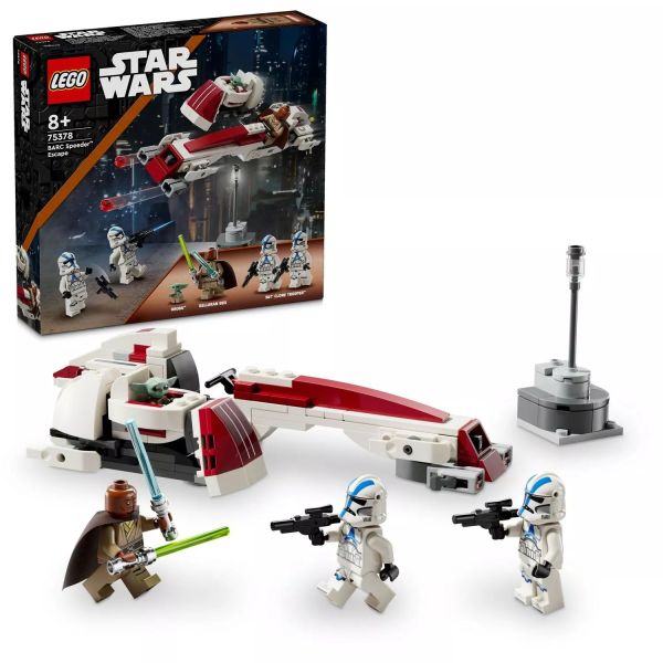 LEGO® Star Wars Evadare pe motocicleta de viteză BARC 75378