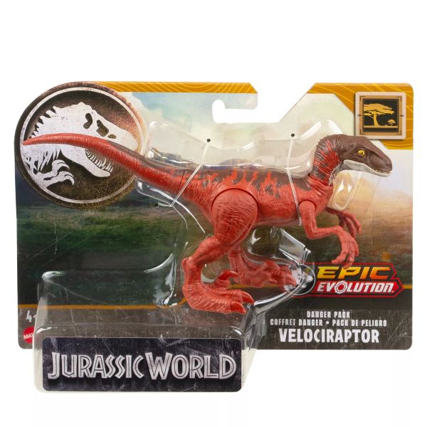 Jurassic World: Dinó figura - Velociraptor