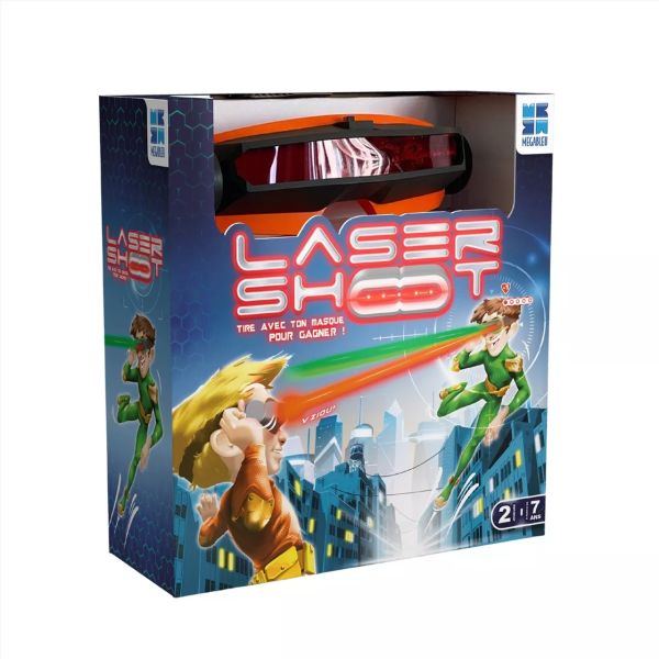 Megableu : LaserShoot, set de jeu de laser tag - en hongrois
