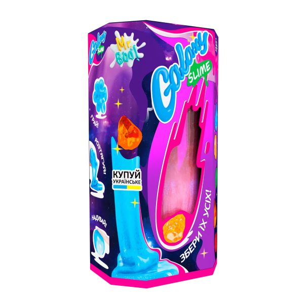 Okto Lovin: Mr. Boo Galaxy illatos csillámos slime - többféle