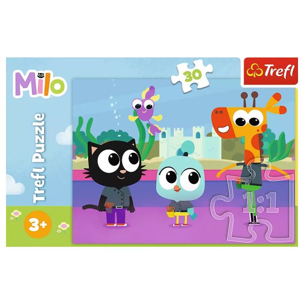 Trefl: Milo – 30 darabos puzzle