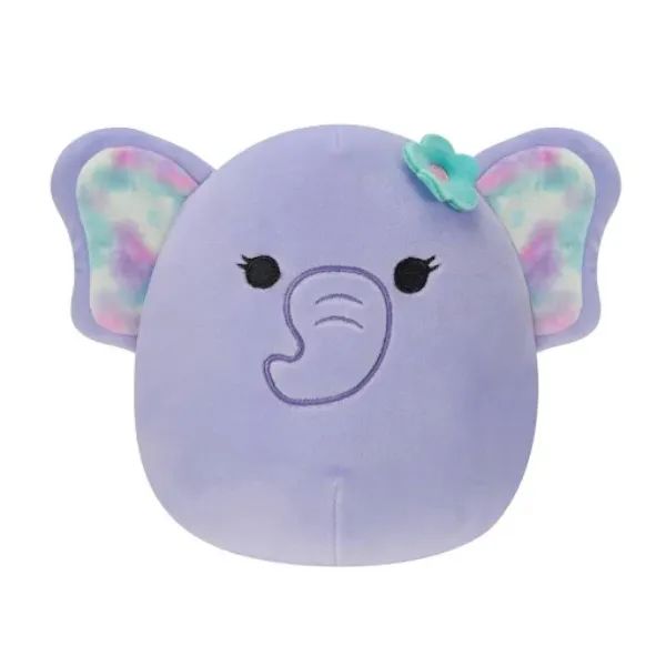 Squishmallows: Anjali, a lila elefánt plüssfigura - 18 cm