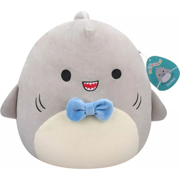 Squishmallows: Gordon rechinul gri figurină de pluș - 20 cm