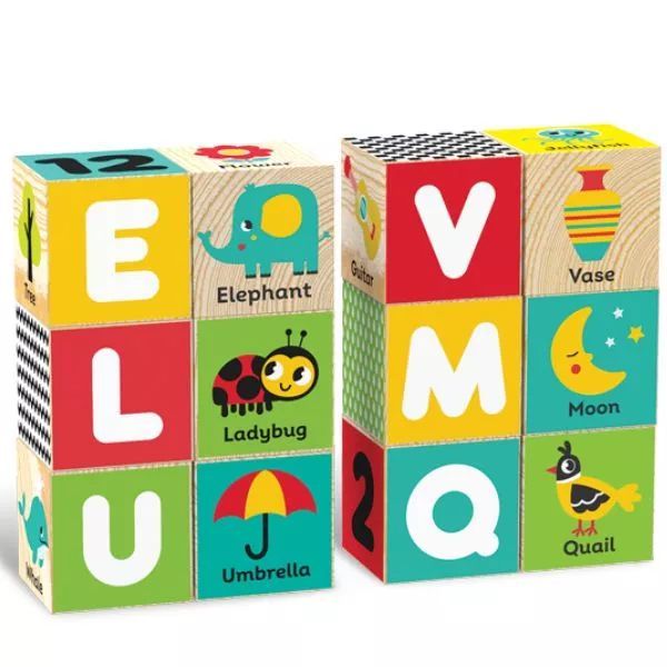 Kids Hits: ABC fakocka - 12 db-os akciós termékkép 1