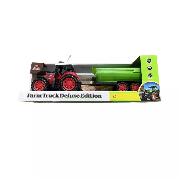 Deluxe tractor cu sunet și lumini, 1:17 - diferite