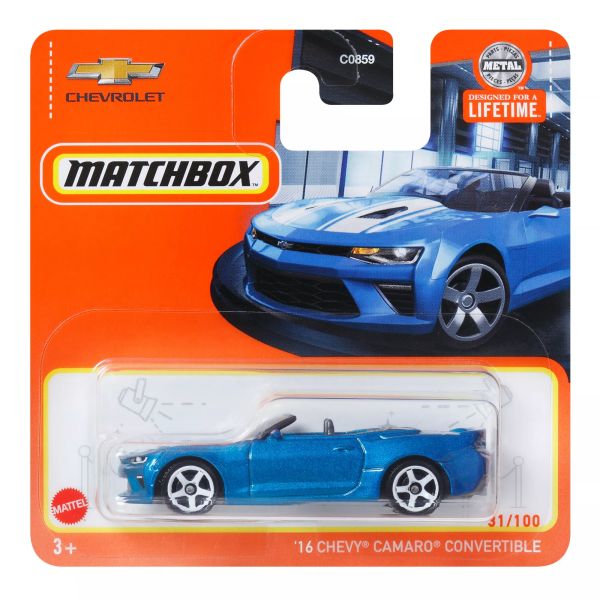 Matchbox: 16 Chevy Camaro Convertible