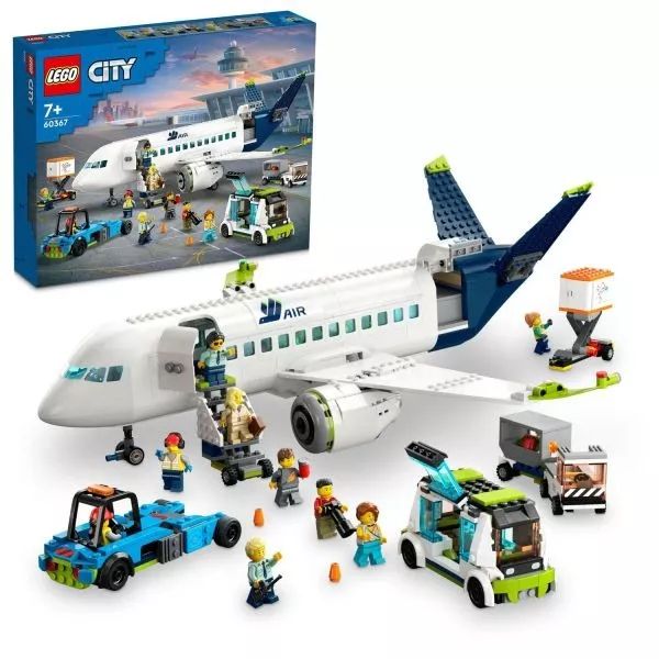 LEGO® City: Utasszállító repülőgép 60367 CSOMAGOLÁSSÉRÜLT