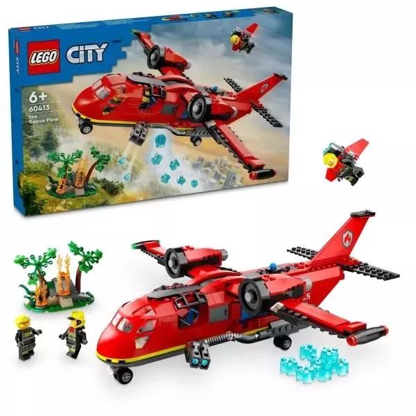 LEGO® City: Tűzoltó mentőrepülőgép 60413 CSOMAGOLÁSSÉRÜLT