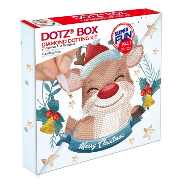 Diamond Dotz: Dotz Box képkészítő készlet - Rudolf, a rénszarvas