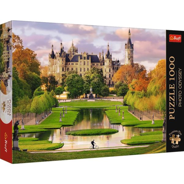 Trefl Premium Plus: Photo Odyssey Schwerini kastély - 1000 darabos puzzle