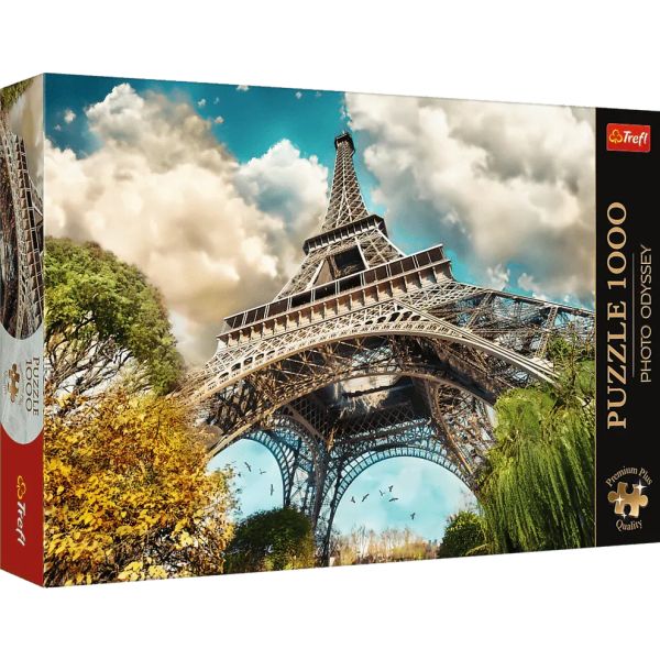 Trefl Premium Plus: Photo Odyssey turnul Eiffel - puzzle cu 1000 de piese