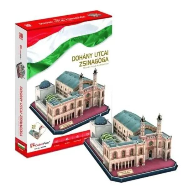 Cubic Fun: Dohány utcai zsinagóga - 94 darabos 3D puzzle akciós termékkép 1