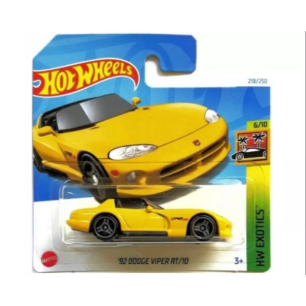 Hot Wheels: 92 Dodge Viper RT/10 kisautó