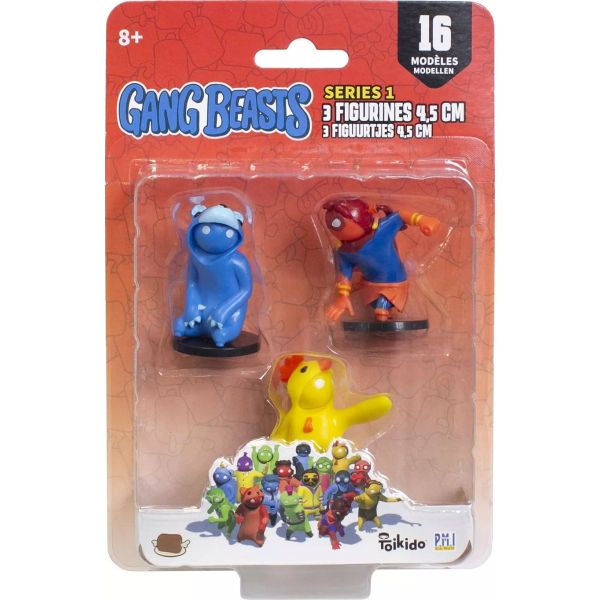 Gang Beasts: Figura csomag - 3 db-os