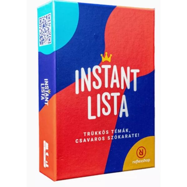 Instant lista társasjáték