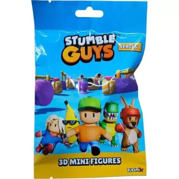 Stumble Guys: Meglepetés mini 3D figura, 1. széria - 1 db-os