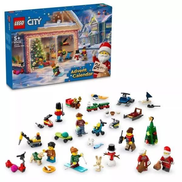 LEGO® City Adventi naptár 2024 60436 CSOMAGOLÁSSÉRÜLT