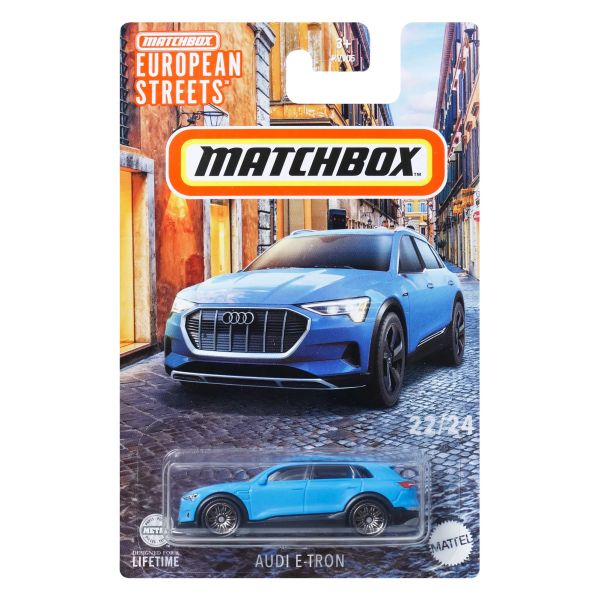 Matchbox Európa: Audi E-tron kisautó - 1:64