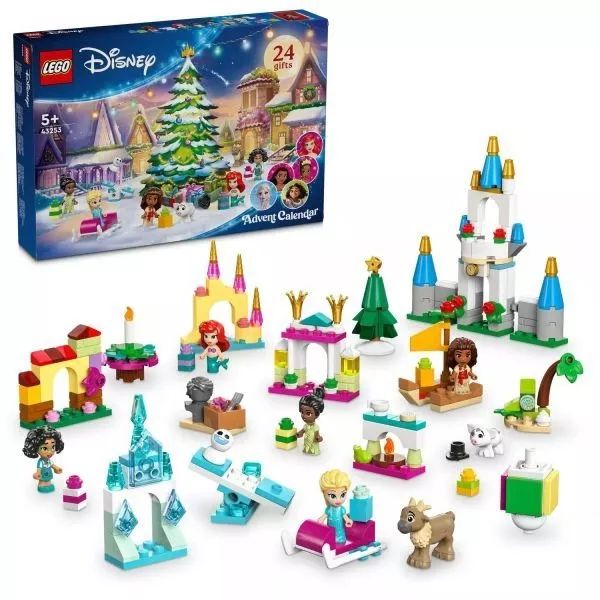 LEGO® Disney Princess Adventi naptár 2024 43253 CSOMAGOLÁSSÉRÜLT