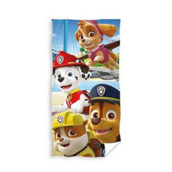 Paw Patrol: prosop, bumbac - 70 x 140 cm