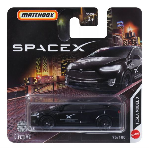 Matchbox: Tesla Model X kisautó - 1:64