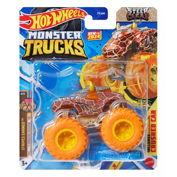 Hot Wheels Monster Trucks Steer Clear kisautó - 1:64