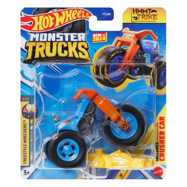 Hot Wheels: Monster HWMT Trike kismotor - 1:64