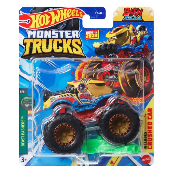 Hot Wheels: Monster Bash Zilla kisautó - 1:64