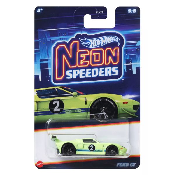 Hot Wheels: Neon kisautó - Ford GT kisautó