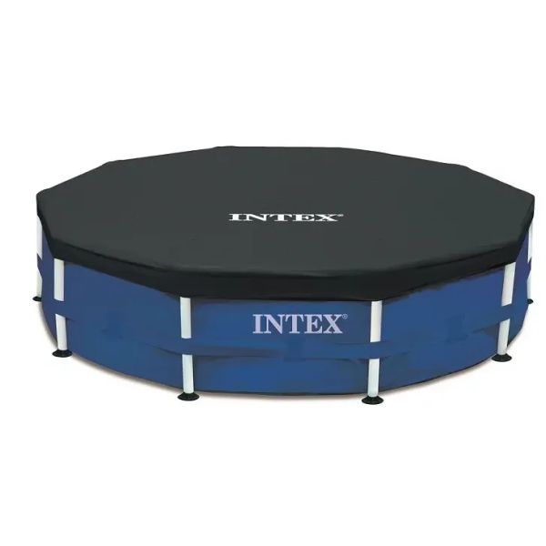 Intex: Kerek medencetakaró fémvázas medencéhez - 457 cm