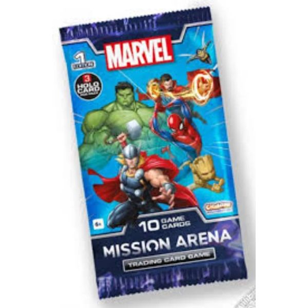 Marvel Mission Arena gyűjthető kártya - 10 db-os