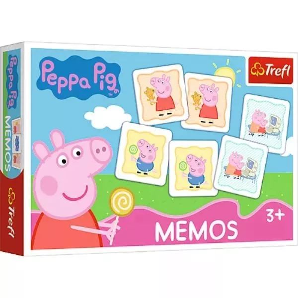 Trefl: Peppa memóriajáték CSOMAGOLÁSSÉRÜLT