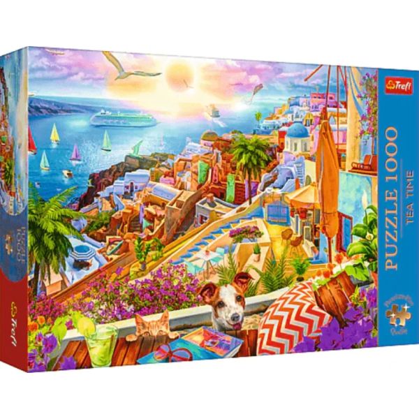 Trefl Premium Plus: Santorini - 1000 darabos puzzle