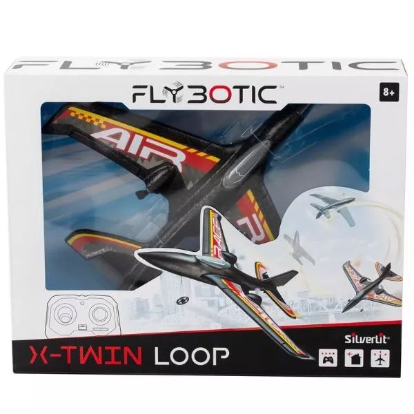 Silverlit: X-Twin Loop távirányítós repülő - 29 cm