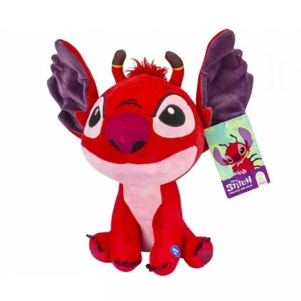 Stitch: Ördögi Stitch plüssfigura hanggal - 30 cm