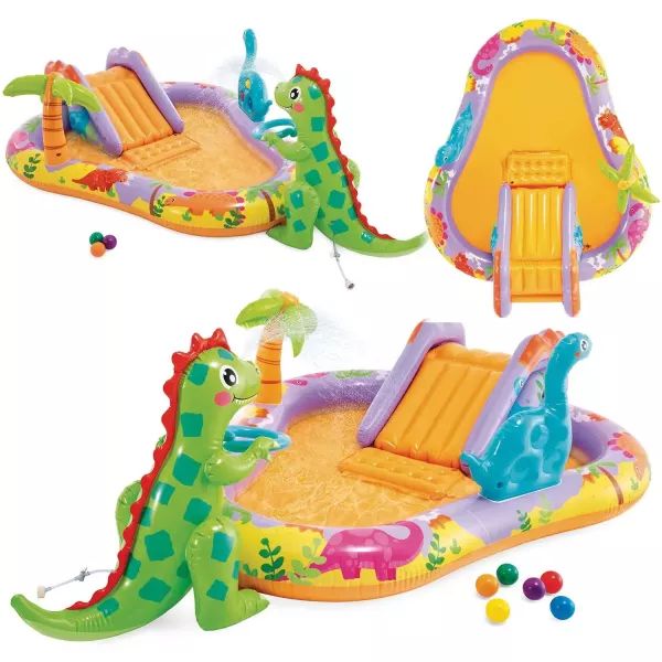 Intex: Dinó park - Felfújható vízi játszótér