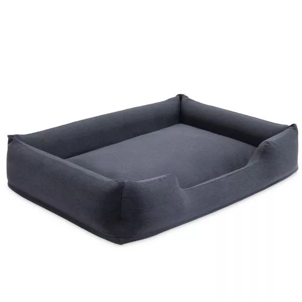 Intex: Pat gonflabil pentru animale, negru - 97 x 74 x 23 cm