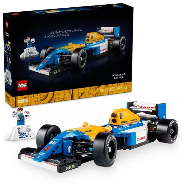 LEGO® Icons Williams Racing FW14B és Nigel Mansell 10353