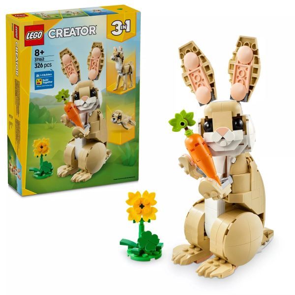 LEGO® Creator 3in1 Aranyos nyuszi húsvéti dekoráció 31162