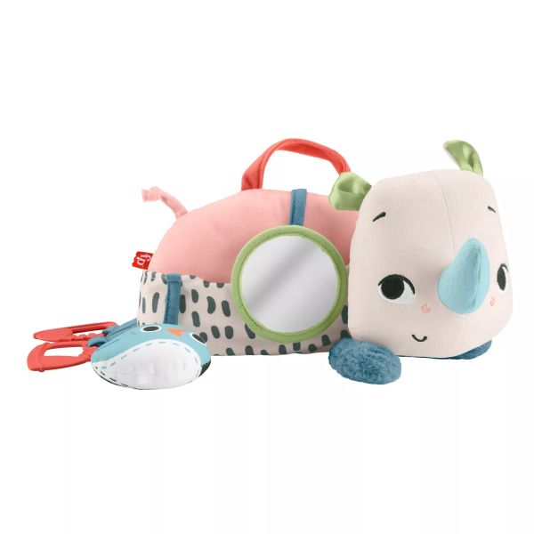 Fisher-Price Planet Friends: Pocakrinó babafoglalkoztató plüssjáték
