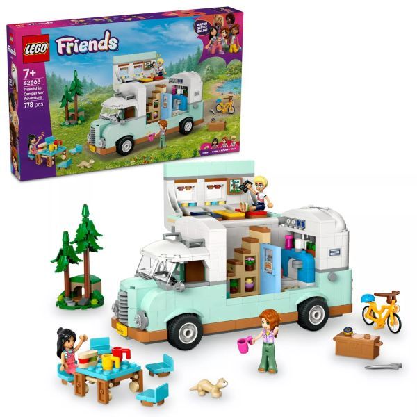 LEGO® Friends Barátság lakóautós kaland 42663 akciós termékkép 1
