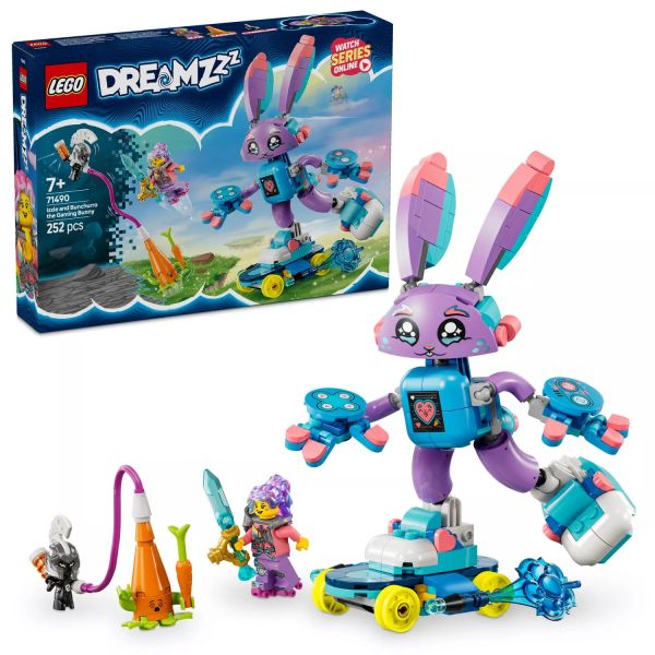 LEGO® DREAMZzz Izzie és Bunchurro, a gaming nyuszi 71490