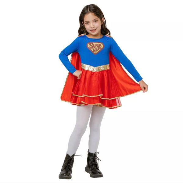 Super Girl jelmez - 130-140 cm