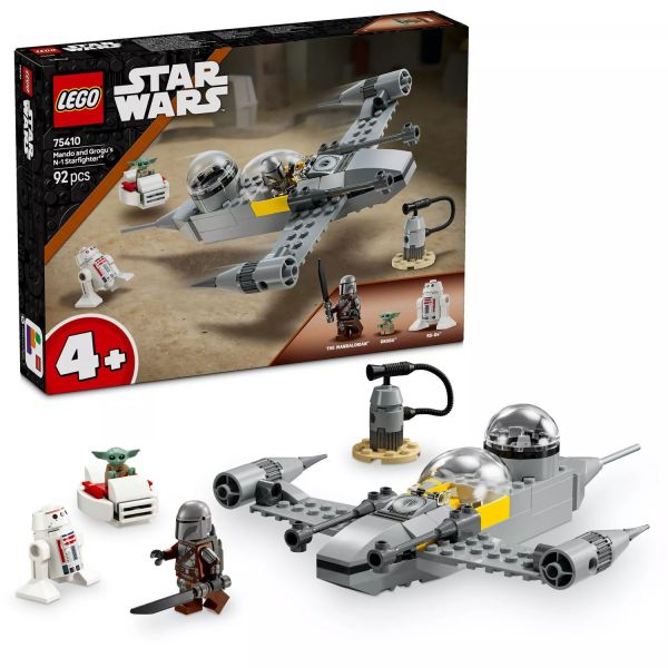 LEGO® Star Wars Mando és Grogu N1-es vadászgépe 75410