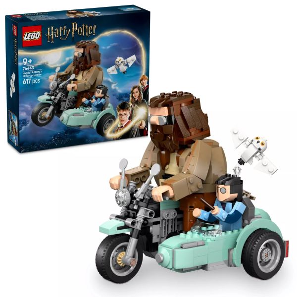 LEGO® Harry Potter Hagrid és Harry motoros kalandjai 76443