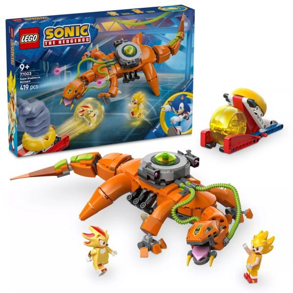 LEGO® Sonic The Hedgehog Super Shadow contra Biolizard 77003