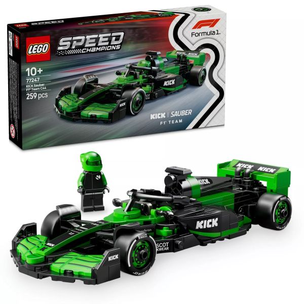 LEGO® Speed Champions KICK Sauber F1® Team C44 versenyautó 77247