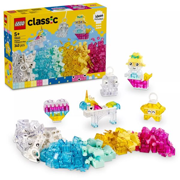 LEGO® Classic Átlátszó bűvös kockák 11040