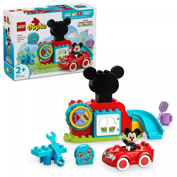 LEGO® DUPLO® │ Disney Mickey egér játszótere és autója 10454