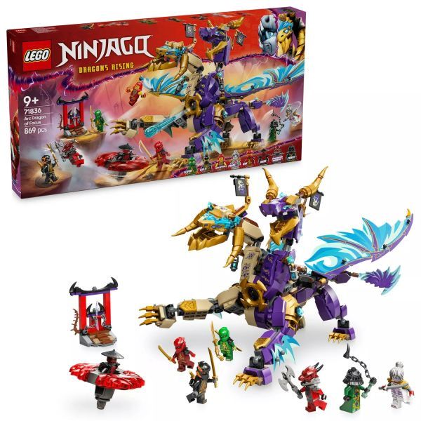 LEGO® NINJAGO® A koncentráció rangos sárkánya 71836 akciós termékkép 1